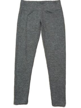 Kyodan Charcoal Heather Brushed Activewear Leggings Workout Athleisure Small